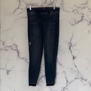 SPANX Denim Distressed Jeggings Size Medium